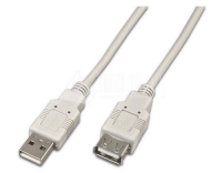 USB2.0-Kabel A-A: 150cm, bis 480Mbps