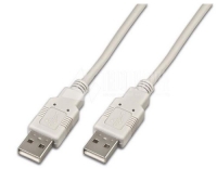 USB2.0-Kabel A-A: 500cm, bis 480Mbps