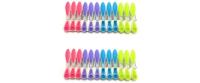MSV Wäscheklammer Bi-Material farbig 12x