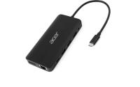 Acer Dockingstation USB-C,12-in-1, black