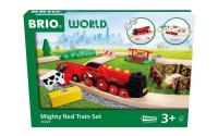 BRIO Mighty Red Train Set