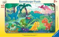 Puzzle Die kleinen Dinos