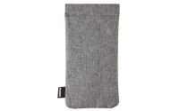 Brillenetui RPET grau, recycl. PET