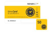 timeCard Chipkarten 50 DES (ev3)