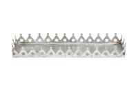COCON Tablett, 28 x7.5 x 3cm, silber
