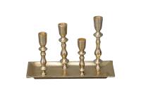 COCON Kerzenhalter, Tablett mit 4 Halter