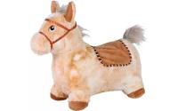 Hüpftier Pferd beige inkl. Luftpumpe