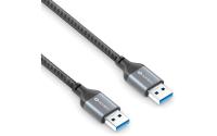 Sonero USB-A - USB-A Kabel, 1.0m