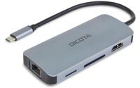 DICOTA 8-in-1 Multi Hub 4K PD 100W