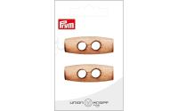 Bu Prym Knopf Holzknebel 2-Loch