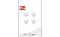 Bu Prym Knopf Poly-Knopf Öse, weiss
