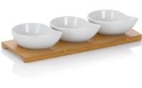 Kela Servierplatte mit Schälchen Philipa