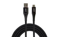 onit USB-Kabel A-M schwarz 1.2m
