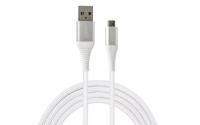 onit USB-Kabel A-M weiss 1.2m