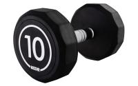 KOOR Kurzhantel 10 kg schwarz