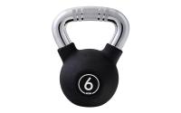 KOOR Kettlebell 6 kg schwarz