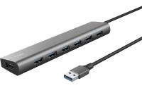 Trust Halyx USB 3.2 Gen1-Hub mit 7 Ports