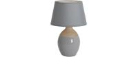 Näve Talia Tischleuchte grau