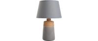 Näve Talia Tischleuchte grau