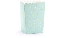 Partydeco Snackboxen Popcorn blau