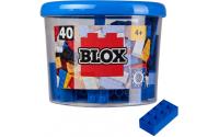 BLOX 40 blaue 8er Steine in Dose