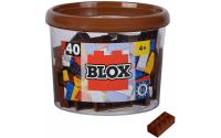 BLOX 40 braune 8er Steine in Dose