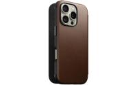 Nomad Modernes Leder Folio Braun