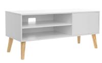 Vasagle TV-Möbel Skandinavisch, Weiss