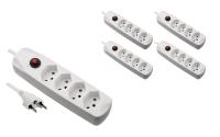 F.power Steckdosenleiste 4xT13 1.5m ws Kit