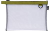 Nylon Bag A4 transparent olivgrün