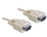 Serielles Kabel DB9 St.-St. 2m, RS-232