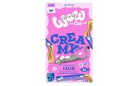 WOW CAT Creamies mit Lachs 5x15g