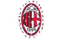 Holz-Puzzle AC Milan - Logo
