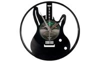 Yesterday's Vinyl Wanduhr Gitarre