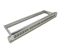 24-Port 1 HE Patchpanel, geschirmt