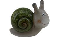 Dameco Dekofigur Schnecke, Grün-Grau