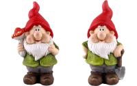 Dameco Dekofigur Gartenzwerg, 2er Set