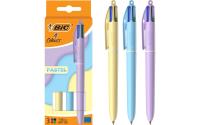 Bic 4 Colours Pastel