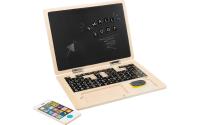 Holz-Laptop mit Magnet-Tafel