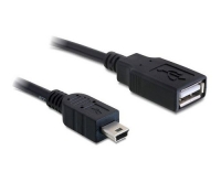 USB Kabel 0.5m A-Buchse auf MiniB-Stecker
