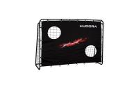 Hudora Fussballtor Trainer mit Torwand
