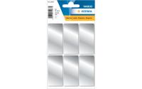 Herma Weihnachtssticker Silberetiketten