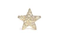 STT LED Dekoration Gold standing star