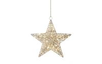 STT LED Dekoration Gold hanging star