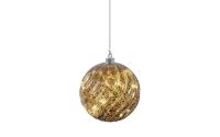 STT LED Glass ball brown