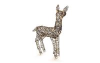 STT LED Rentier Wicker deer