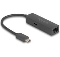 Delock USB Typ-C zu LAN Adapter