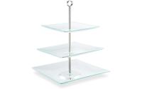 relaxdays Etagere 3-Stufen Eckig
