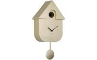 KARLSSON Wanduhr Kuckuck Metallic