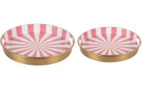 present time Serviertablett Set Candy Swirl